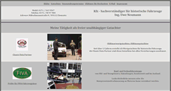 Desktop Screenshot of neumann-oldtimer.de